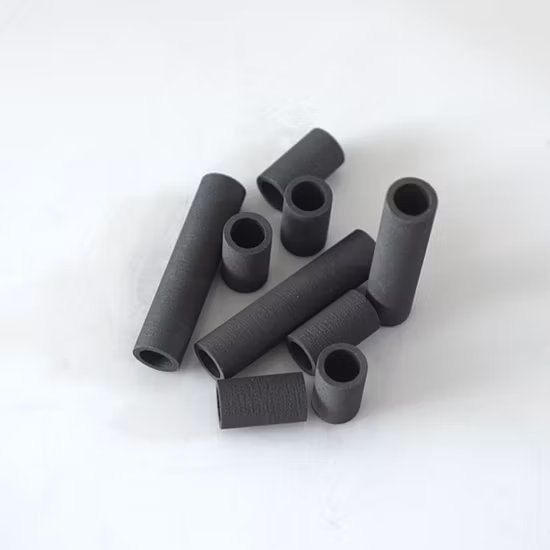 Tube de feuille de douille de tige de carbure de silicium du Hunan