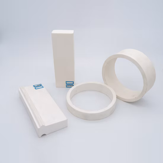 Doublure en céramique composite d'alumine trempée de zircone (ZTA) de Qimingxing